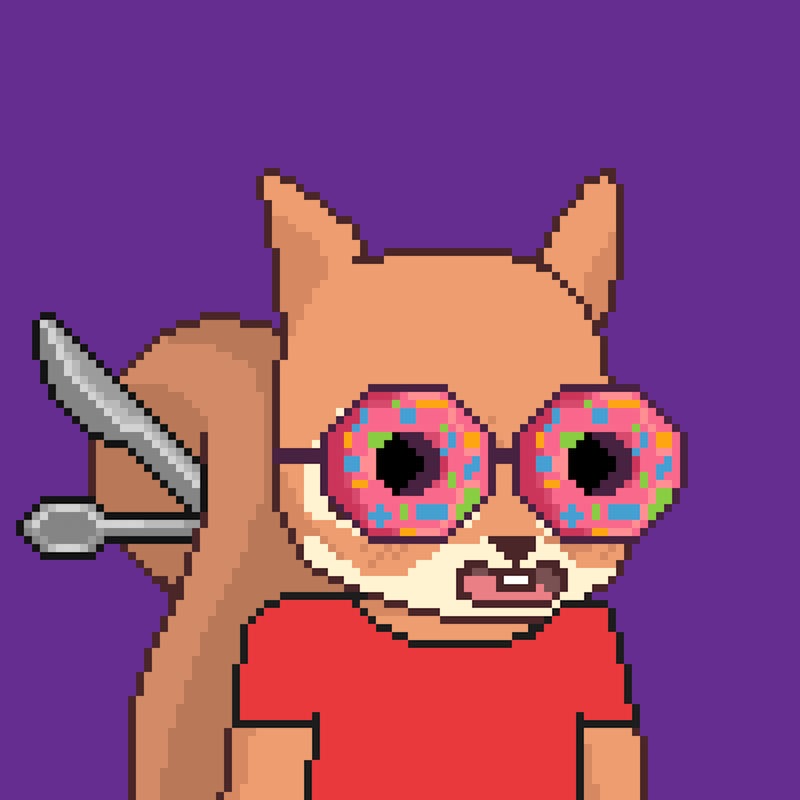 Pixel Squirrels #1307